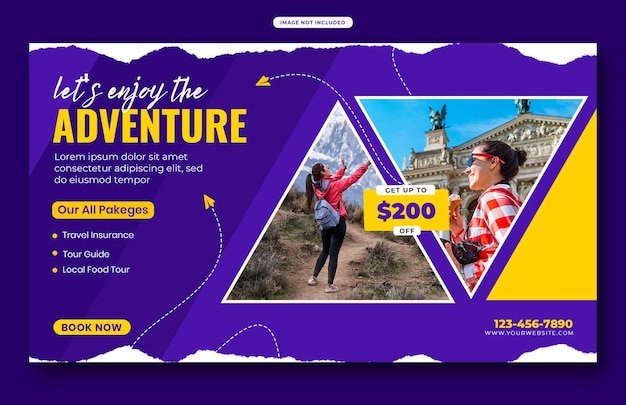 Progettazione di modelli di post sui social media per i viaggi e il turismo