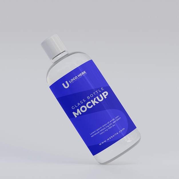 Progettazione di modelli di prodotti in vetro plastico 3D