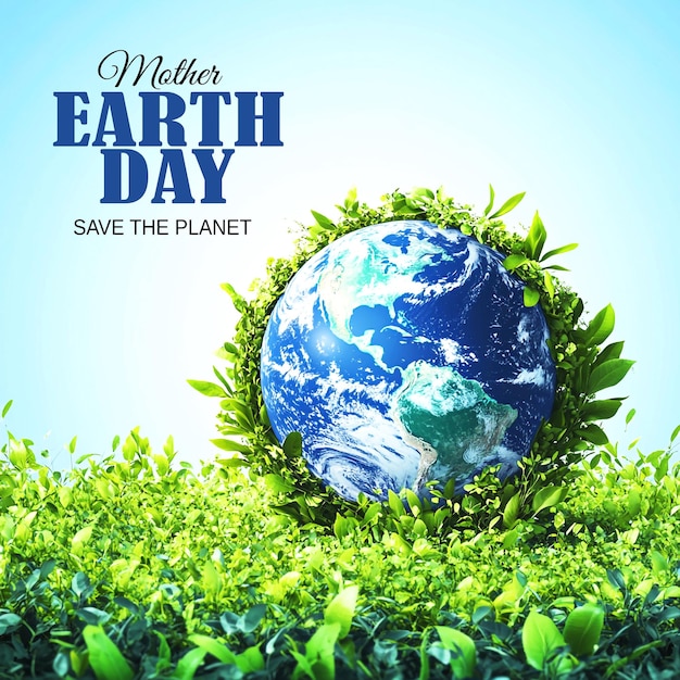 Progettazione di poster eco-friendly per la Giornata della Madre Terra