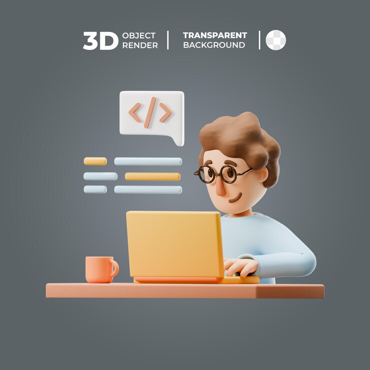 PSD programación de personajes masculinos en 3d