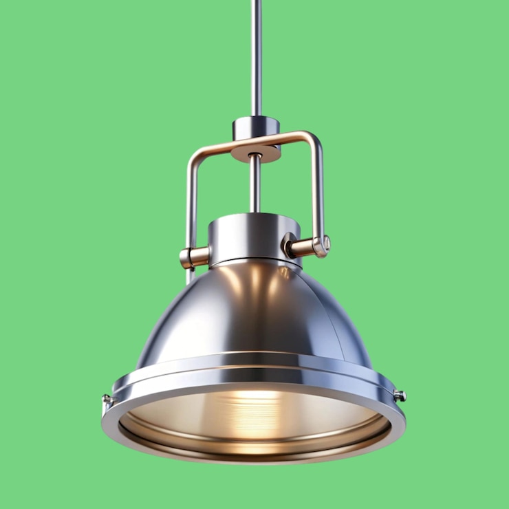 PSD proiettore metallico moderno sospeso dal soffitto su un w