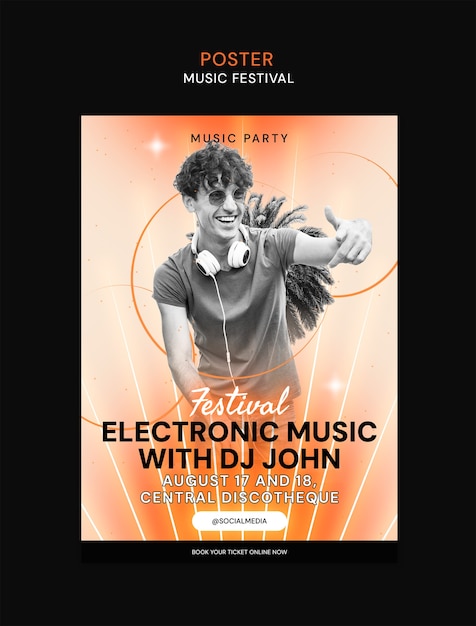 Projet de modèle de fête musicale