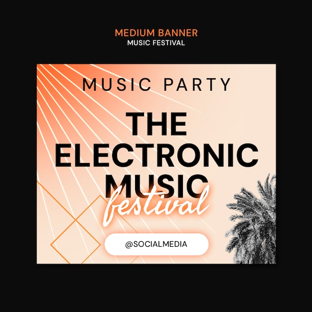Projet de modèle de fête musicale
