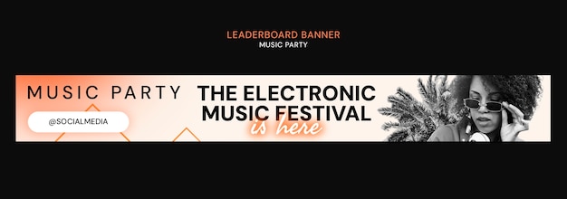 Projet de modèle de fête musicale