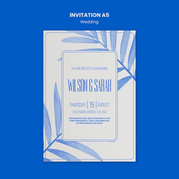 Projet de modèle de mariage