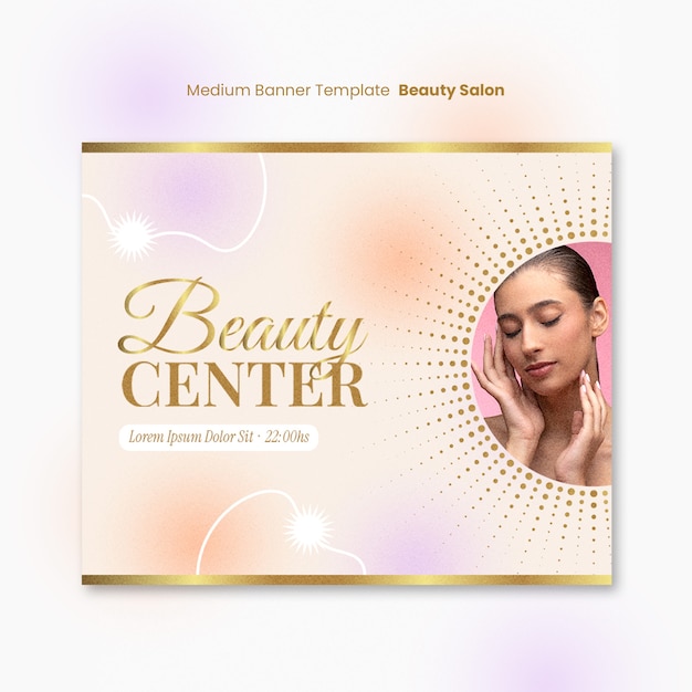 Projet de modèle de salon de beauté