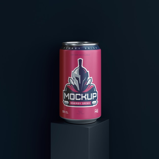 Projeto de maquete de embalagem de bebidas