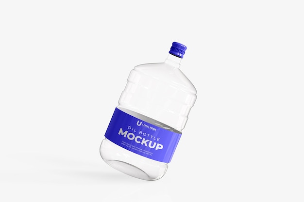 Projeto de maquete de produto de vidro 3D