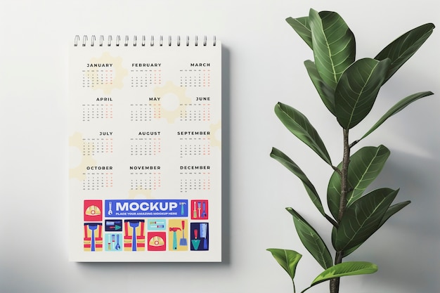 Projeto de modelo de calendário do dia do trabalho