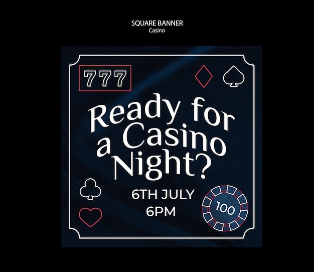 Projeto de modelo de cassino