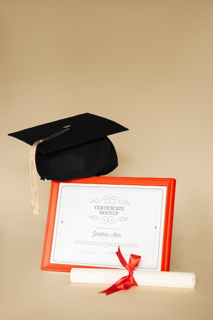 Projeto de modelo de quadro de graduação