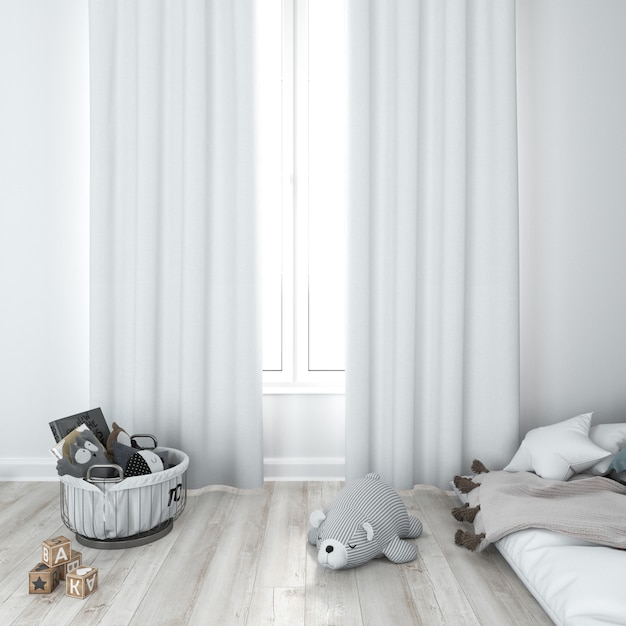 Projeto de quarto de berçário