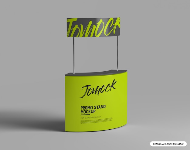 PSD promo stand mockup