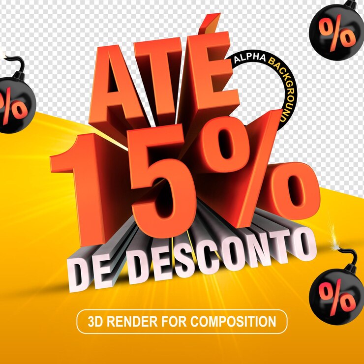 PSD promoção de 15 de desconto