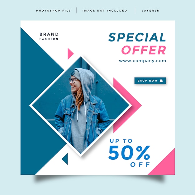 Promoção de mídia social pós moda