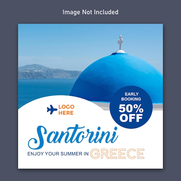Promoção de Viagens a Santorini - Desfrute do Verão na Grécia