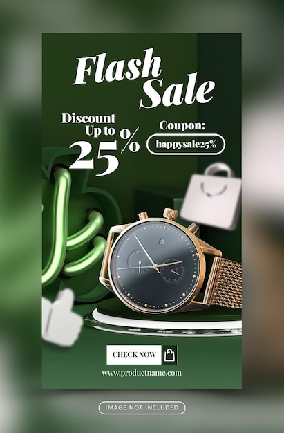 PSD promoção especial de venda de moda para modelo de design de histórias de mídia social