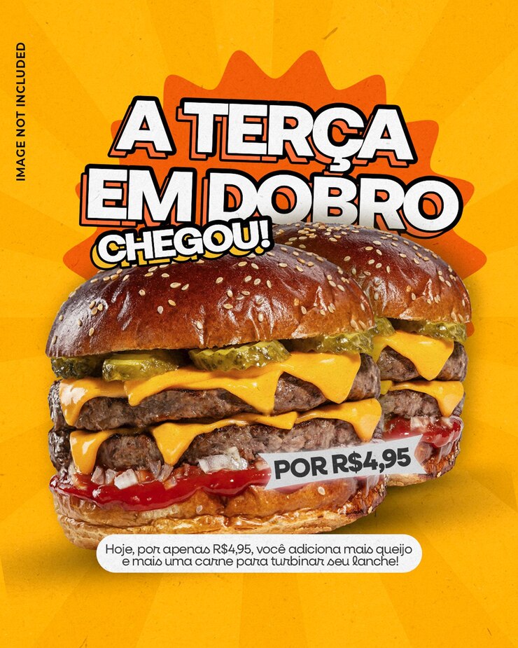 PSD promoción de las hamburguesas dobles