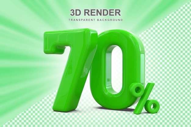 Promotion de 70% sur la vente en 3D