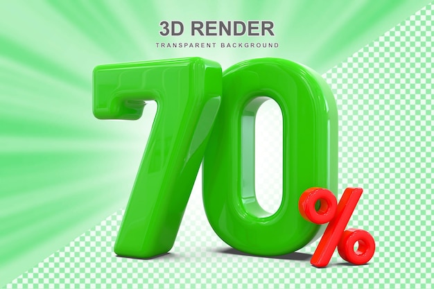 Promotion de 70% sur la vente en 3D