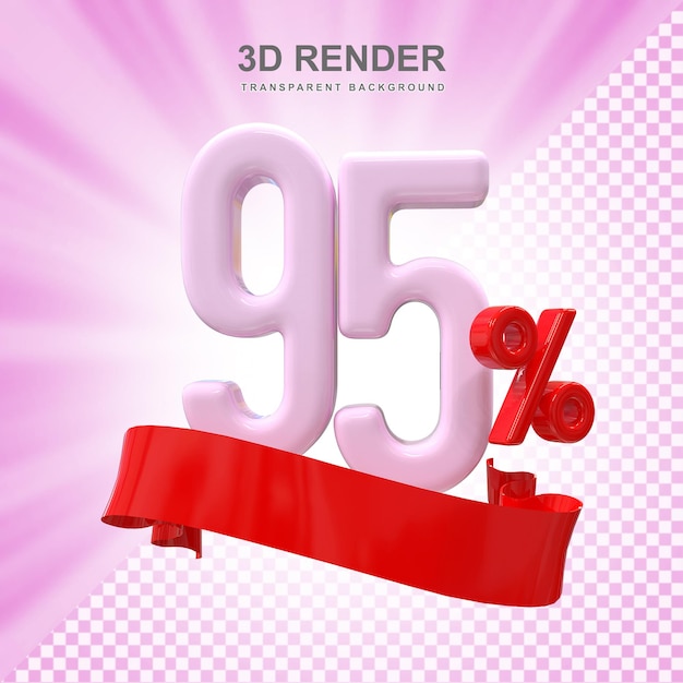 PSD promotion de 95% sur le rendu 3d de la vente