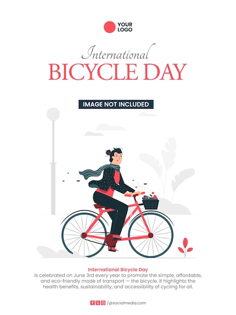 Promotion de la journée internationale de la bicyclette
