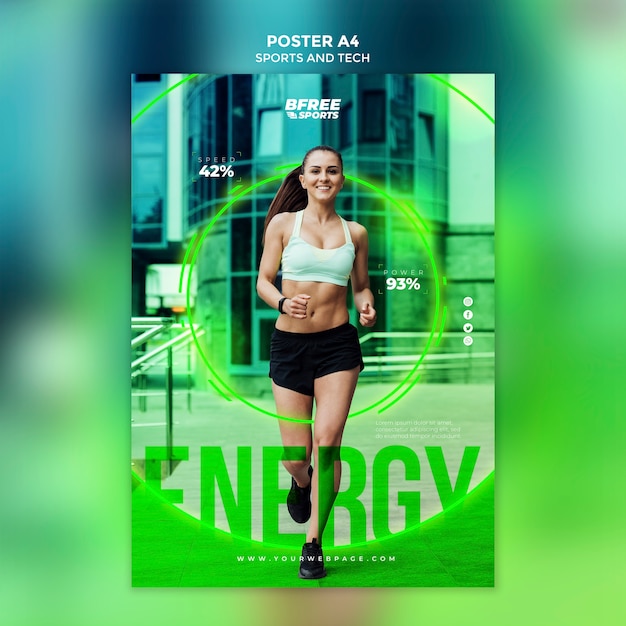 Promotion marketing femme fitness