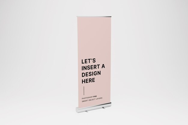 Promotional Rollup Banner Mockup
