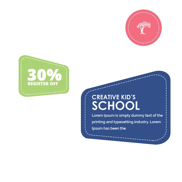 Promozione Creative Kids School con offerta di sconto
