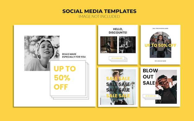 Promozione Social Media Instagram Post Template