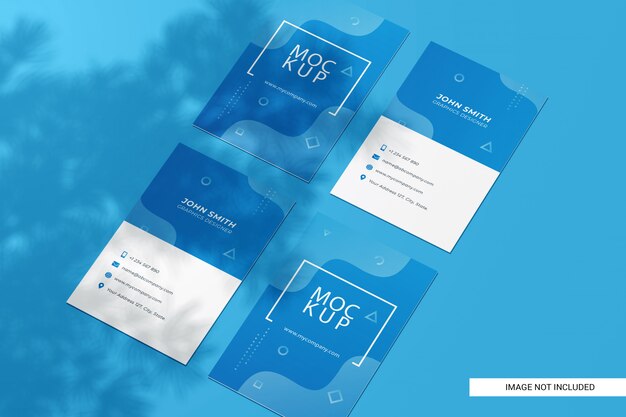 Prospettiva Mockup biglietto da visita
