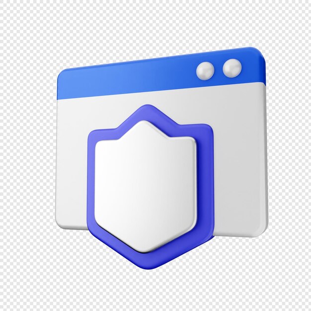 Proteção de segurança de escudo 3D