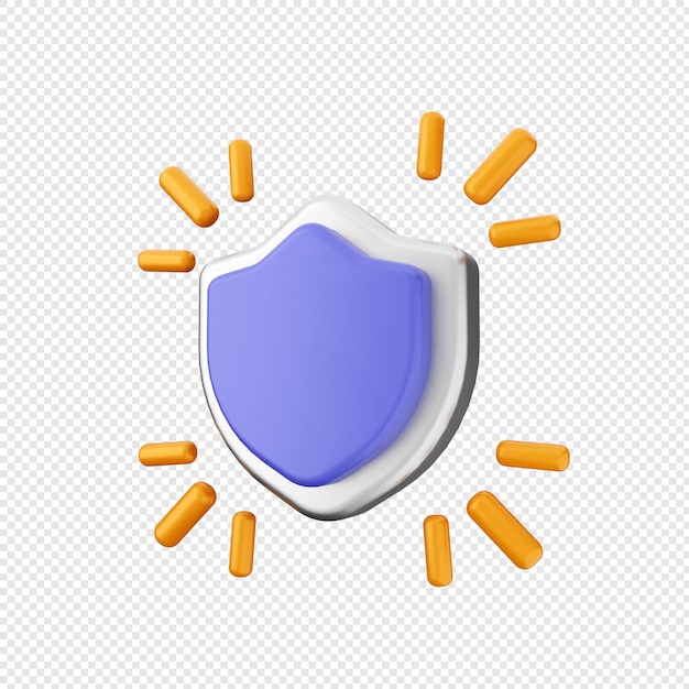 Protección de seguridad de escudo 3D