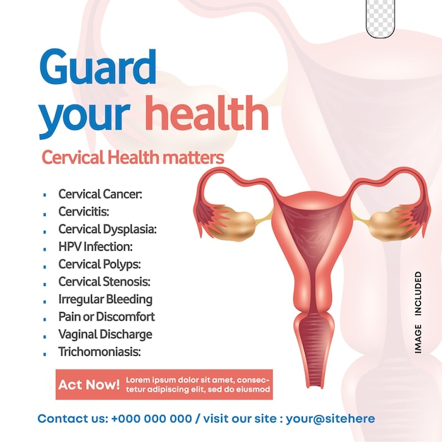Proteja a sua saúde cervical