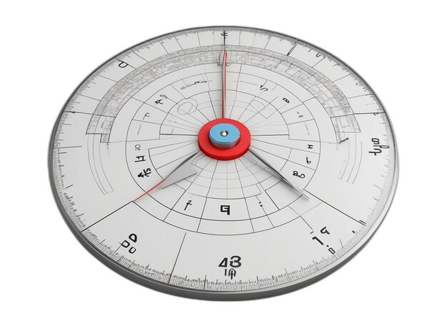 PSD protractor psd auf weißem hintergrund