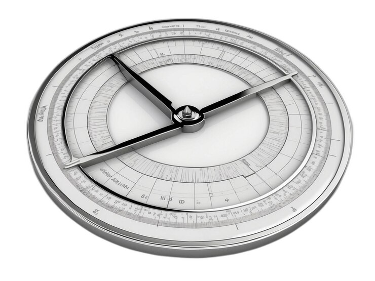 PSD protractor psd en un fondo blanco