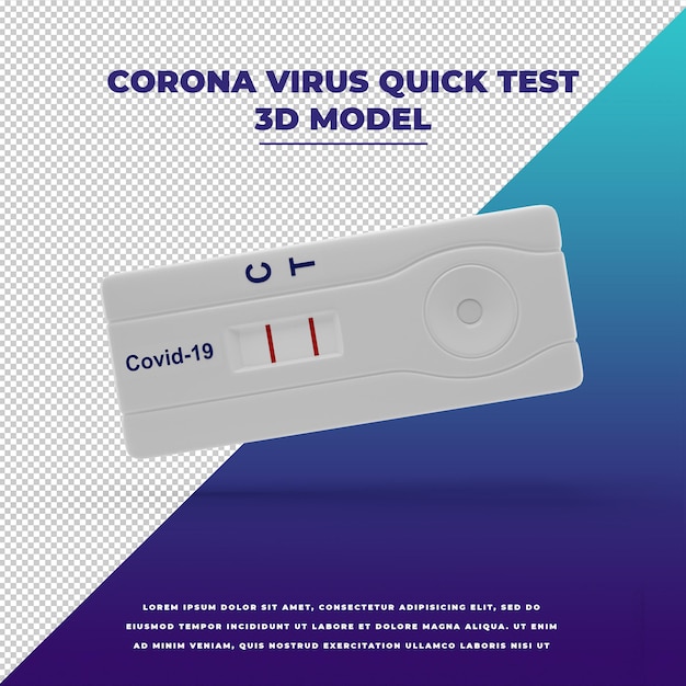 Prueba rápida del virus corona