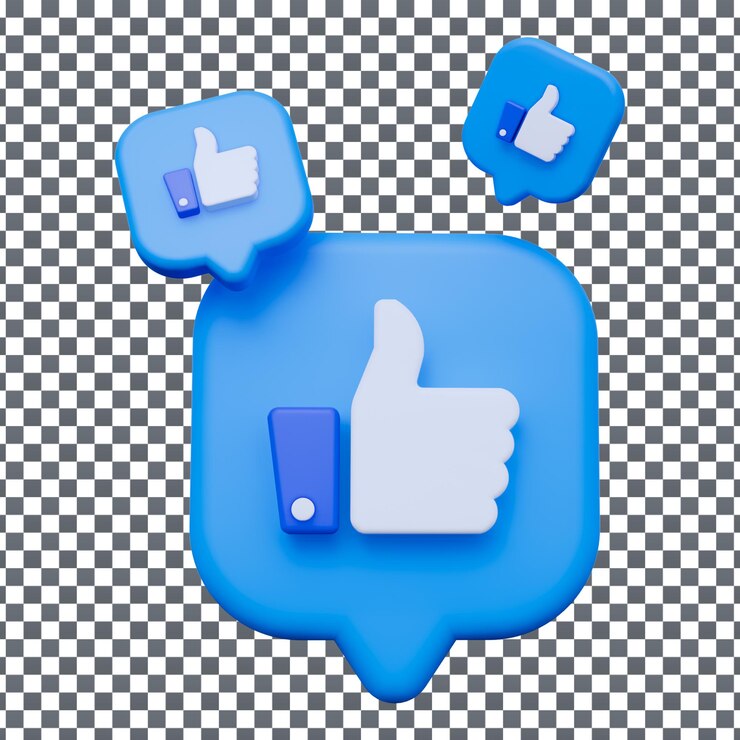 PSD psd 3d al igual que el icono en fondo aislado y transparente