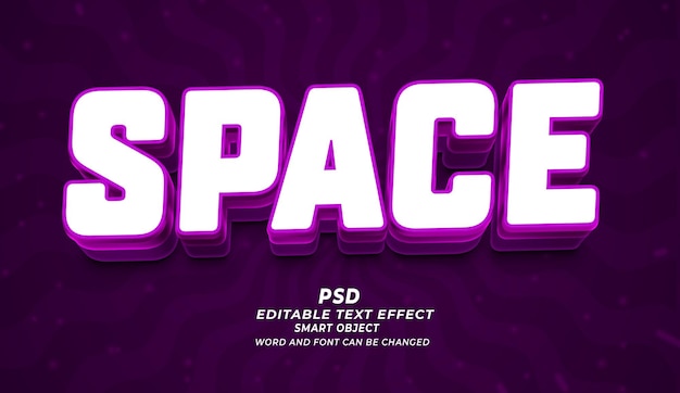 PSD psd 3d-bearbeitbare texteffekte