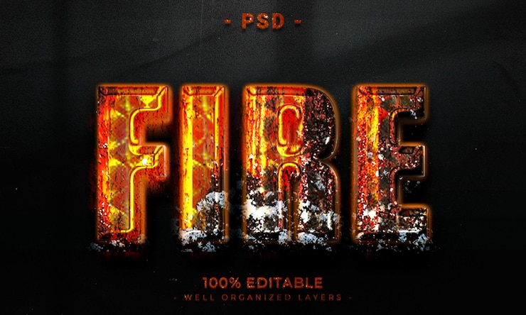 PSD psd 3d-bearbeitbarer text- und logo-effekt-stil-mockup mit dunklem abstraktem hintergrund
