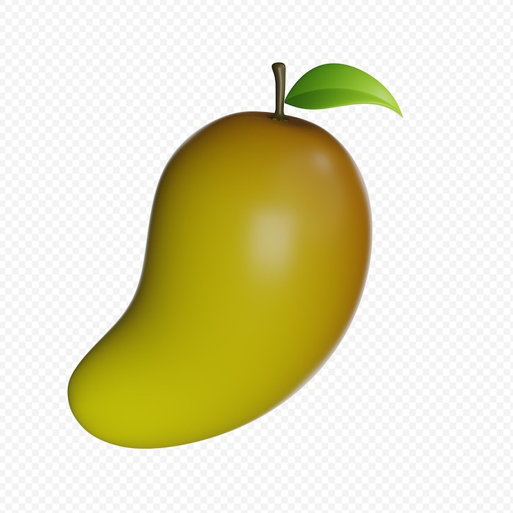 PSD psd 3d-darstellung von mango