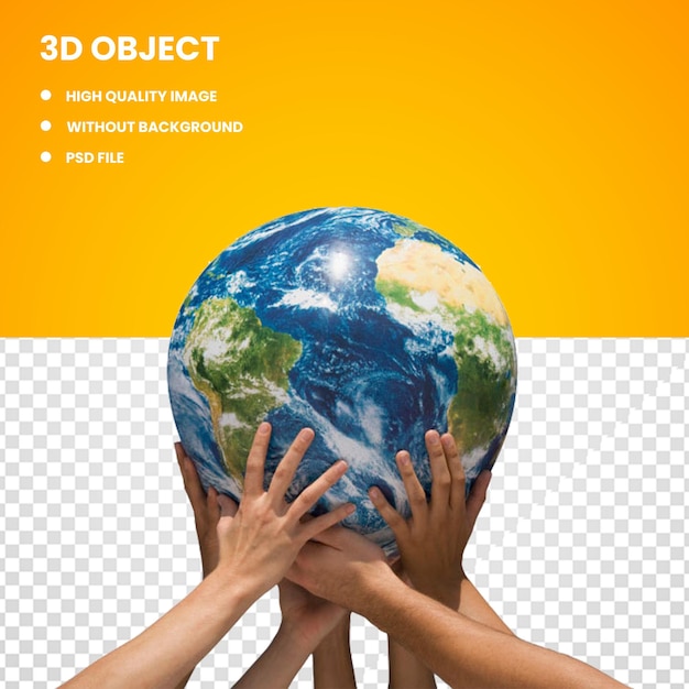 PSD 3D-Erdglobusmodell