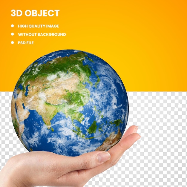 PSD 3D-Erdglobusmodell