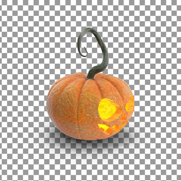 PSD psd 3d-halloween-symbol auf isoliertem und transparentem hintergrund