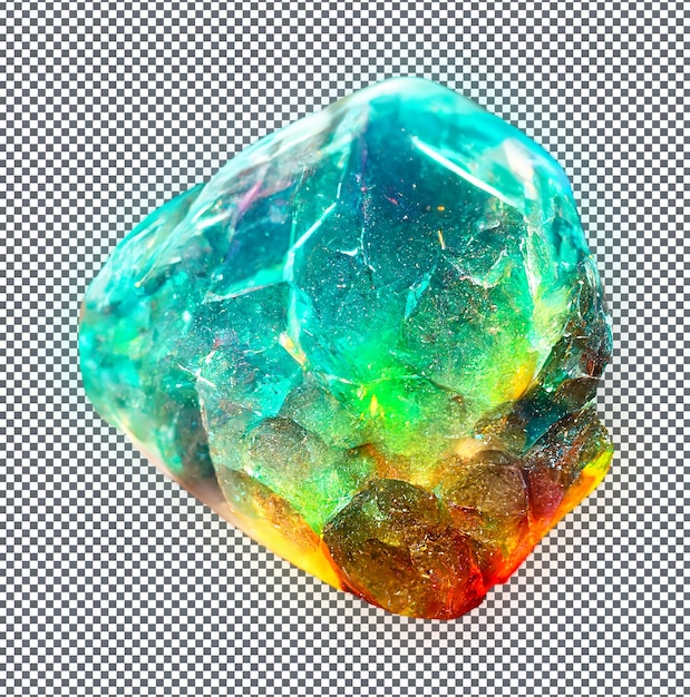 PSD psd 3d ícone de rocha em fundo isolado e transparente