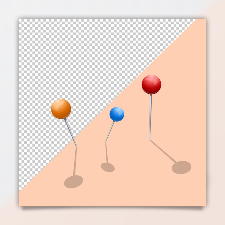 PSD psd 3d mapa pin de la ilustración del icono psd