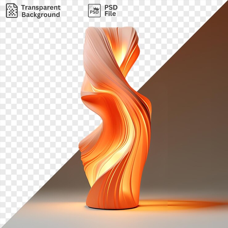PSD psd 3d modello del fascio luminoso del canyon dell'antilope con un affioramento roccioso a sinistra una lussureggiante valle verde al centro e una lontana catena montuosa sul