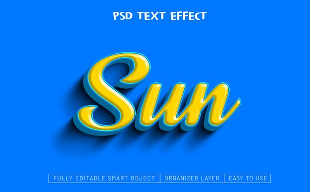 PSD 3D-Text-Effekt-Design