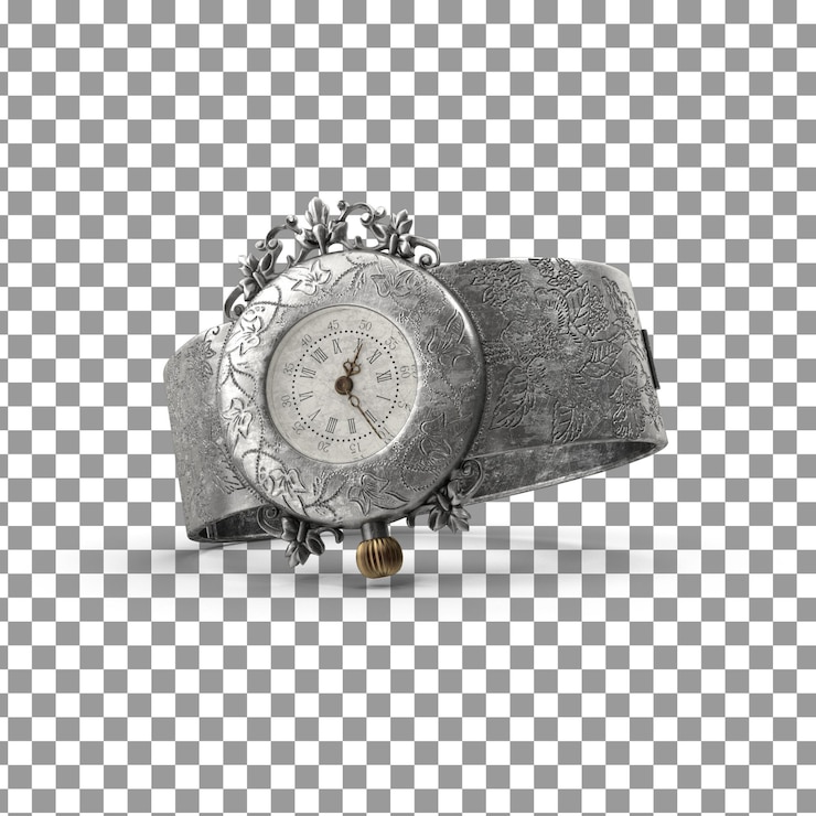 PSD psd 3d-uhr-symbol auf isoliertem und transparenten hintergrund
