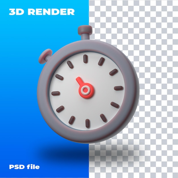 PSD 3d-Werkzeuge _ Timer Zeitfrist Stoppuhr Geschwindigkeit Express Werkzeug Uhr Countdown